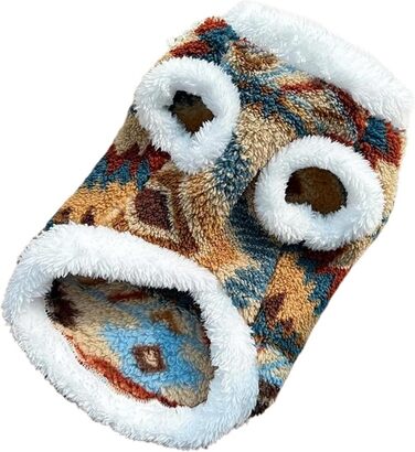 Теплий флісовий одяг для собак: свитер для цуценят, малого, середнього та великого розміру (4XL) Bpoetry