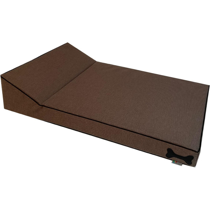 Кілимок для собак FORTISLINE Everest: міцний, водонепроникний, 120x80x9 см, коричневий