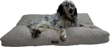 Ортопедична подушка для собак та котів, з меморі-піни, невелика, водовідштовхувальна, для суглобів, не деформується, бежева