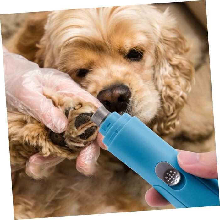 Електричний триммер для обрізання кігтів Kisangel - тиха модель для собак та котів середніх та малих порід