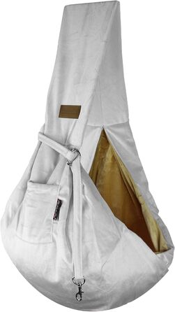 Сумка-переноска для собак та котів Parisian Pet Sling Carrier Grey – для маленьких та середніх тварин, регульована, на плече