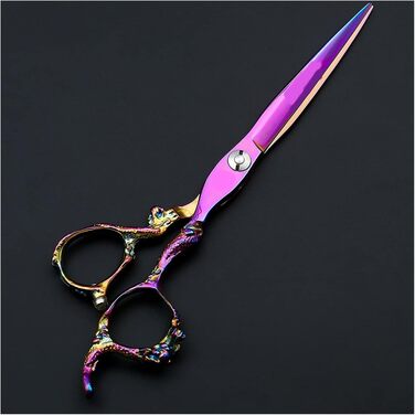 Ножиці для грумінгу собак Rainbow Pet, прямі, для стрижки шерсті, сумка в комплекті