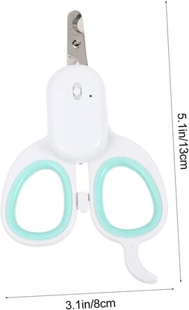 USB-набір для стрижки кігтів домашнім тваринам Sosoport - безпечний, ергономічний, для собак та котів