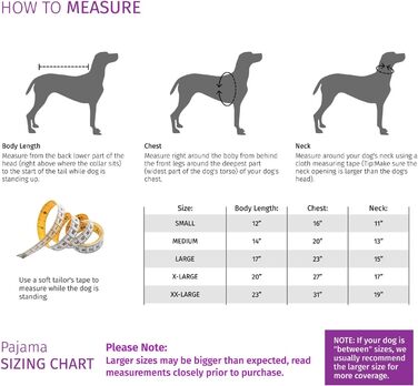 Піжама для собак HDE, легка, комплект, для собак маленьких, середніх та великих порід (Утконоси, XX-Large)