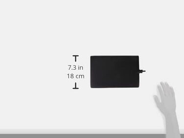 Килимок з підігрівом для тераріумних тварин TRIXIE, 20 x 30 см, 16 Вт, чорний