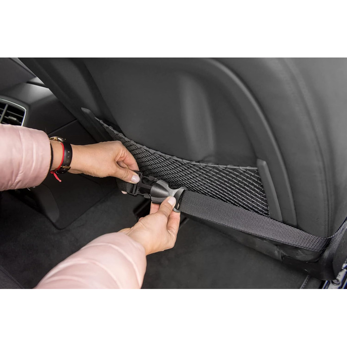 Автокрісло для собак та котів | Чорний велюр, розмір L (57x50 см)