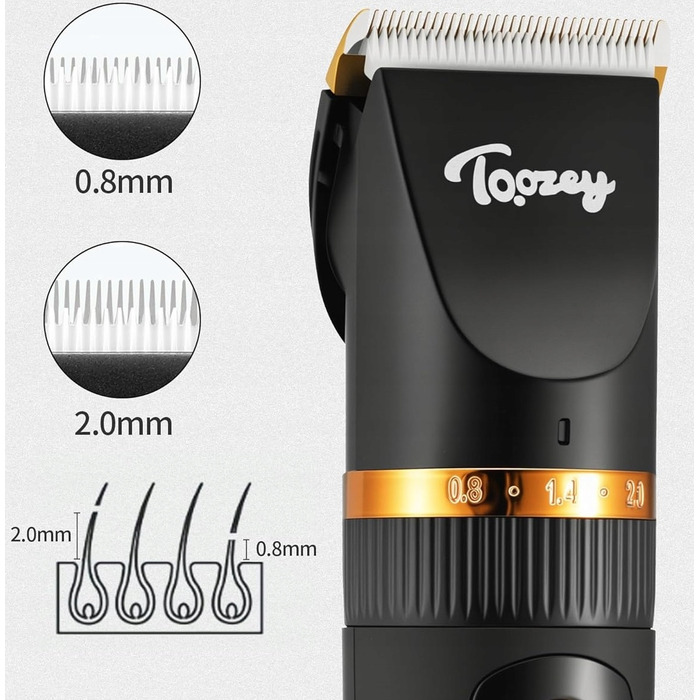 Професійна бездротова машинка для стрижки собак, котів та інших домашніх тварин