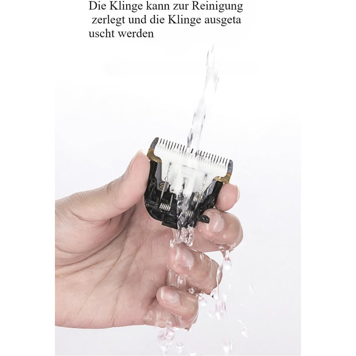 Триммер для собак Tier Herzen Lautlos - набір (Goldstandard)