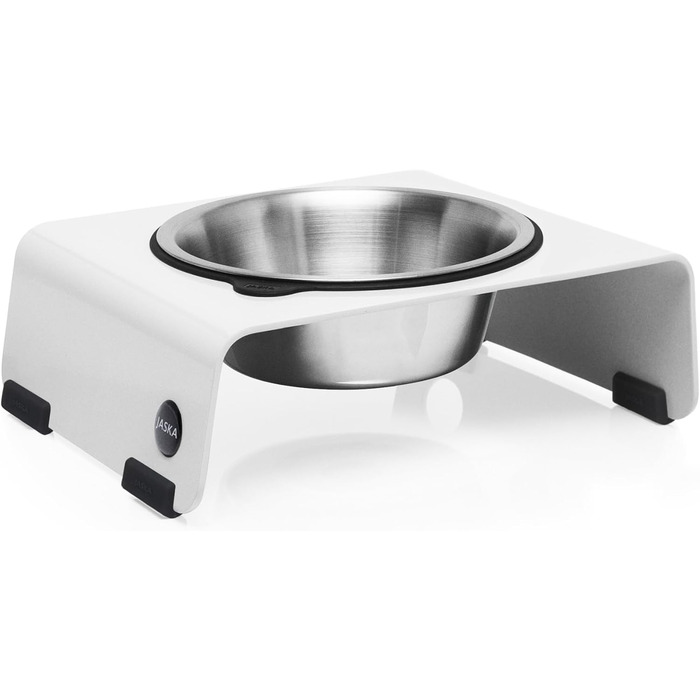 Підвищена годівниця для собак ARC Edeltahl, білий колір