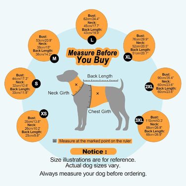 Зимова куртка для собак, тепла, водонепроникна, вітронепроникна, з флісу, для прогулянок та походів (Small, Синій та Оранжевий)