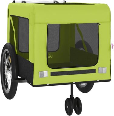 Причіп для собак та котів Eisen-Rahmen, Oxford-Gewebe, PVC-дах, 63x123x66 см, чорний, модель 93916