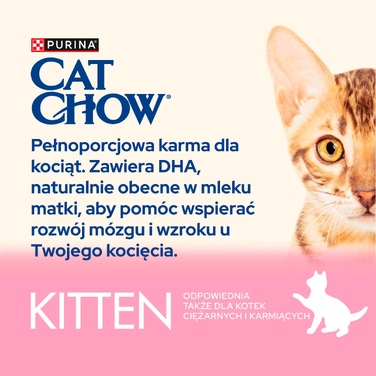 Сухий корм для кошенят PURINA Cat Chow Kitten з куркою, 15 кг