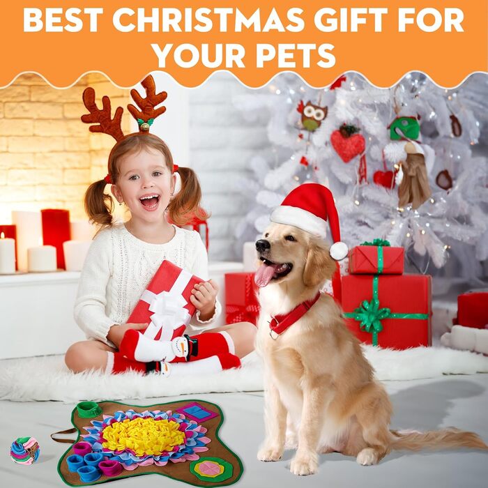 Інтерактивна килимок-головоломка для собак, килимок з соняшниками, сприяє природному харчуванню