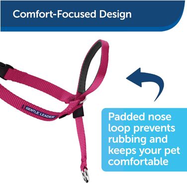 Шлейка для собак PetSafe Easy Walk, чорна, середнього розміру (M/L)