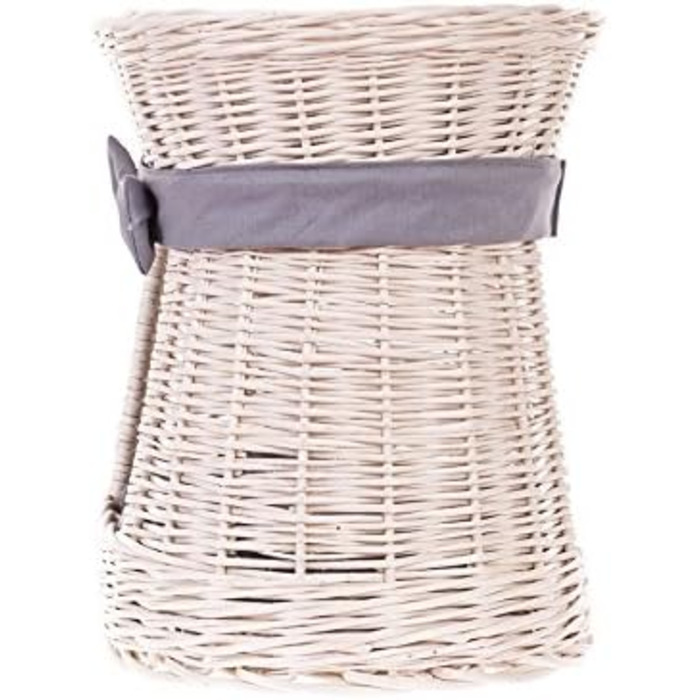 Двоярусна котяча кімната з плетіння з лози (бежева) - зручний котячий будиночок з подушкою