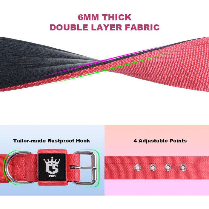 Тактичне обгортання для собак TSPRO, міцне обгортання з металевою застібкою, ширина 3,8 см, регульоване та товсте для середніх та великих собак (Жовтий M), розмір M-H (регульоване 40-48 см), Жовтий