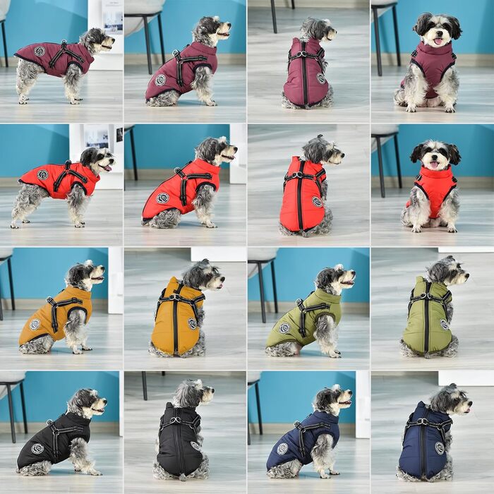 Тепла жилетка для собак на зиму - зручна та стильна жилетка для собак, XXL, фіолетовий колір