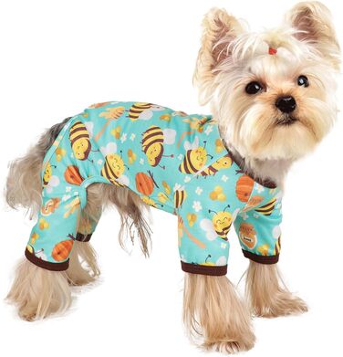 Піжама для собак Dosuyi: теплий та зручний комплект для маленьких цуценят та котів (зелений, X-Small)