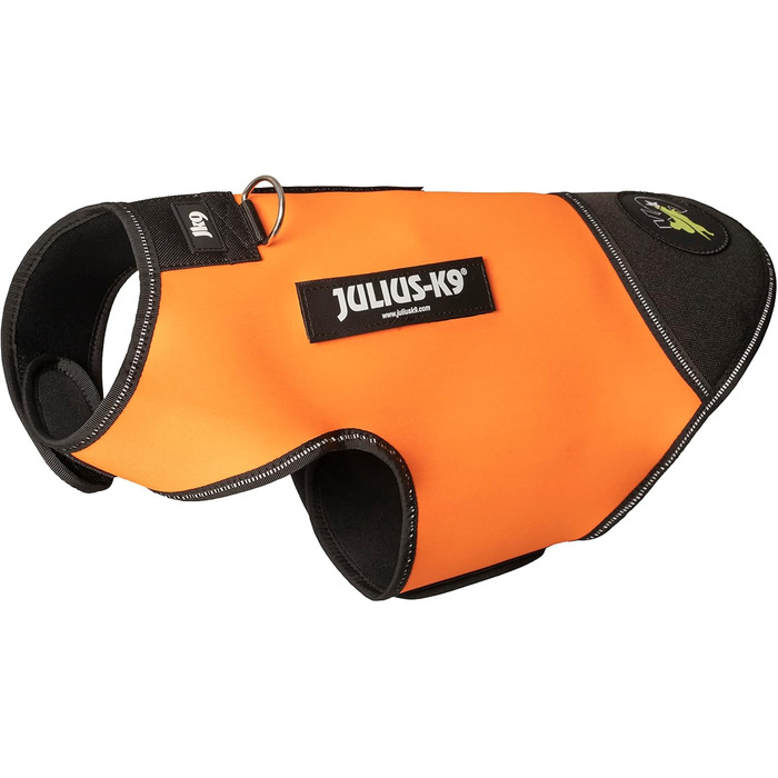 Одяг для собак Julius-K9 IDC Neopren, S, оранжево-чорний