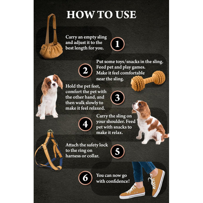 Сумочка для собак Noah & Paw до 10 кг, з регульованим ремінцем та м'яким хутром, подвійний захист, веганська шкіра