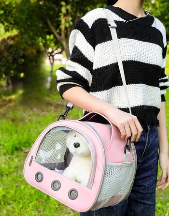 Транспортна переноска для тварин: котів, собак, кроликів, птахів. Складана переноска з плечовим ременем