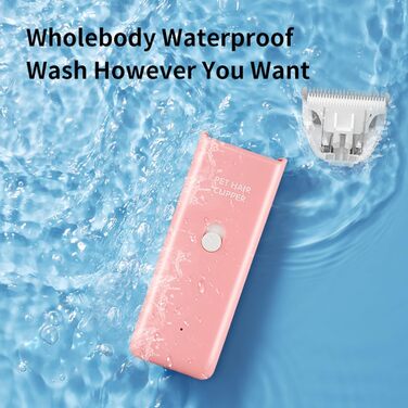 Професійна машинка для стрижки собак та котів, акумуляторна, бездротова, набір лез (3 шт.), стандарт