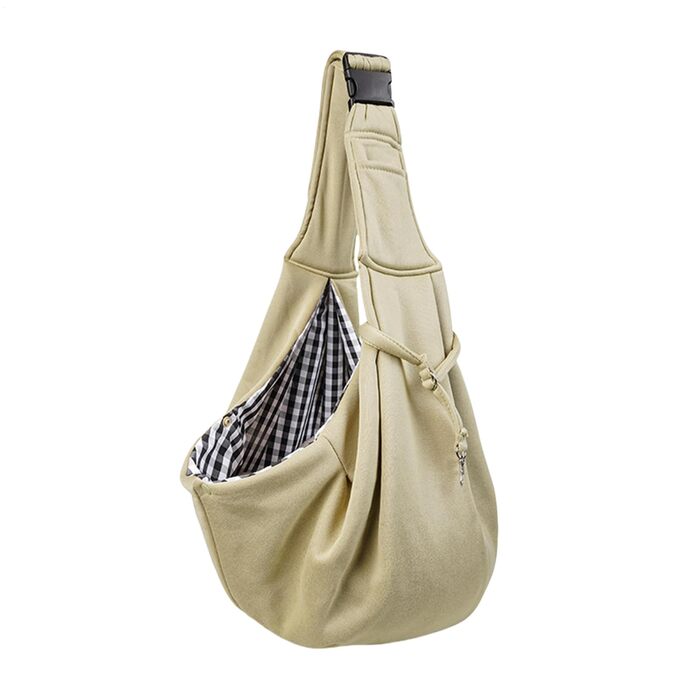 Сумка-переноска для собак та котів, Khaki - зручна переноска для прогулянок та подорожей