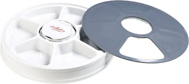 Автоматичний годівниця для котів та собак Infactory Fressnapf з таймером, LCD-дисплеєм (6 відділень)