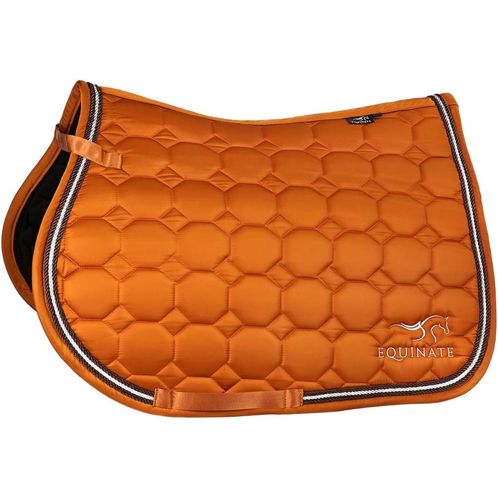 Підійшов до спини Equinate Satin Schabracke Madison для теплокровних коней VS, мідь
