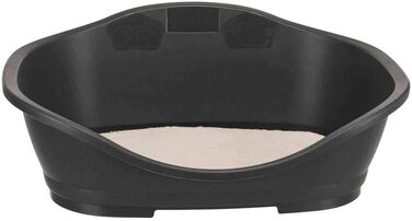 Корзина для собак Beeztees Sleeper 2, 55 см, антрацит, 68 × 47 см