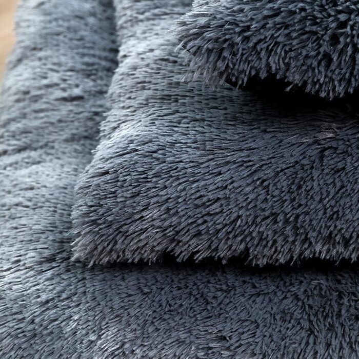 Крісло-ліжко для собак DanChen: велике, м'яке, неслизьке, водонепроникне, 53x38 см, для середніх собак та котів, сірий колір