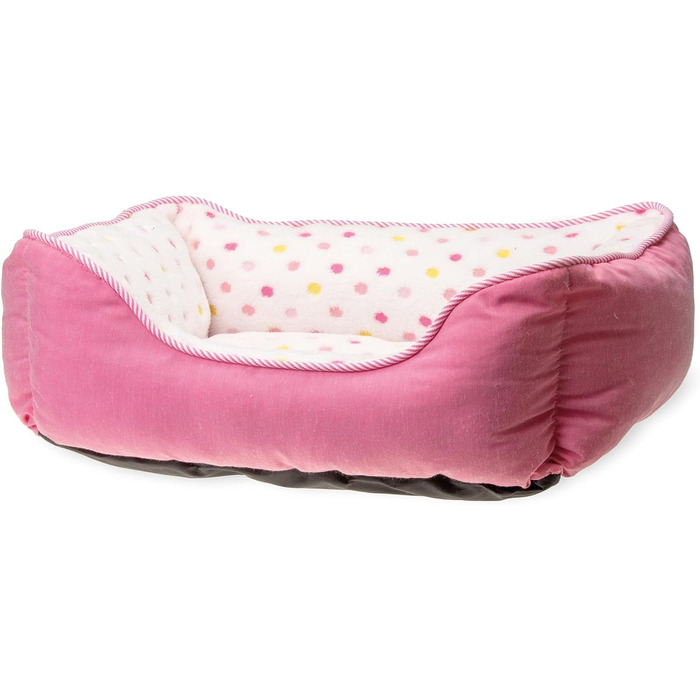 Karlie Katzenbett Dot L: 55 cm B: 50 cm - рожеве ліжко для котів