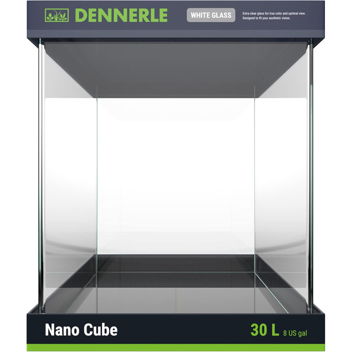 Nano-акваріум Dennerle 30 л біле скло