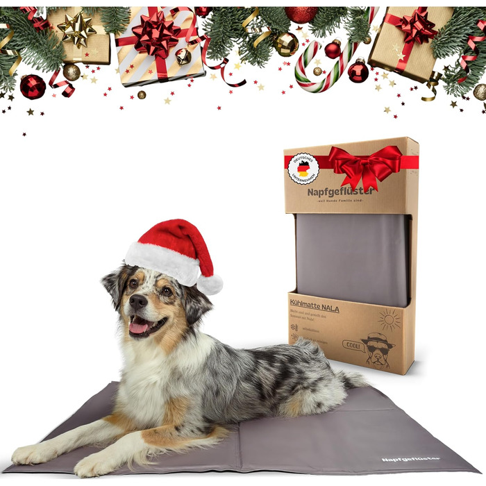 Килимок охолоджуючий для собак NALA, самоохолоджуючий, літній, розмір S (L96 x B81 x H1 см)