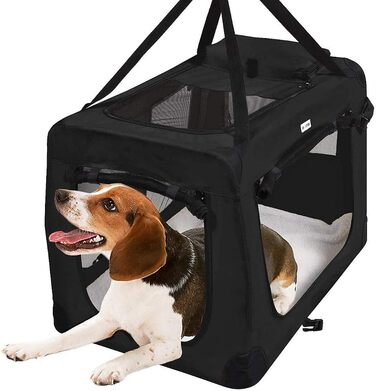 Складана переноска для собак Melko 82x58x58 см - переноска для котів та собак, сумка для тварин