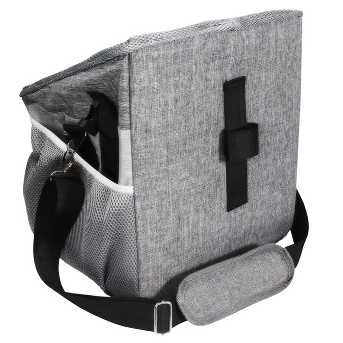 Фаркоп для велосипеда FRCOLOR для тварин: дихаюча, складана переноска з ручкою для зручної установки. Підходить для собак та котів