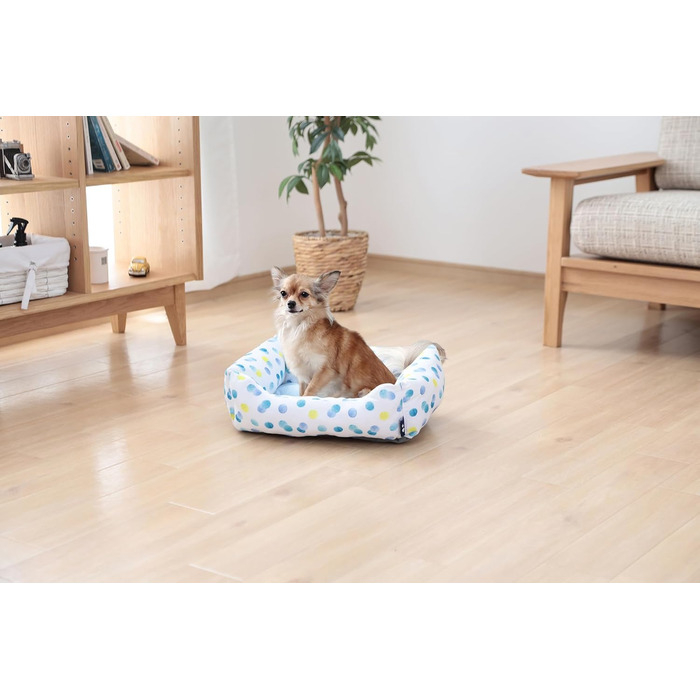 Килимок для тварин Iris Ohyama, корзина-іграшка, зручний, миючий, з антиковзким покриттям, 40x69x12 см, для собак та котів