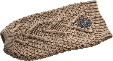 Теплий пуловер для собак HUNTER Malmö, бежевий, в'язаний, розмір 35