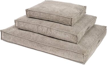 JAMAXX Преміум подушка для собак ортопедична, 90x70 см, пісочний колір