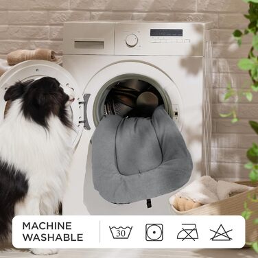 Підстилка для собак Bedsure, 58.4 x 43.2 см, ультрам'яка флісова підстилка для лежанки, сірого кольору