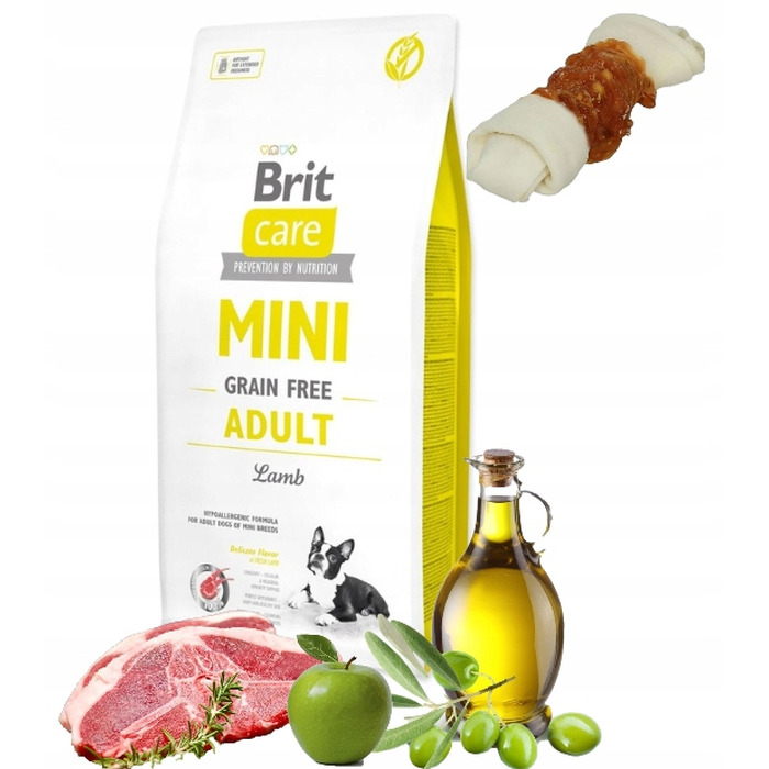 Сухий корм для собак Brit Care Mini Karma Adult Lamb (Ягнятина), 7 кг