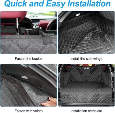 Захист для багажника автомобіля Traxenta: килимок для багажника, підстилка для собак, універсальний захист, подушка для багажника, для універсалів, мінівенів та SUV