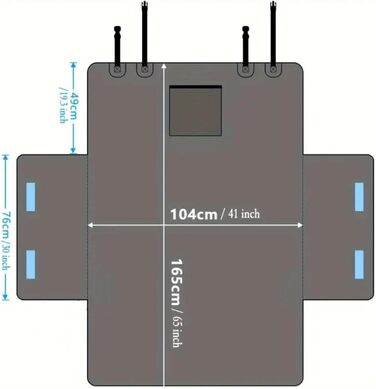Захист для багажника авто для VW Caddy 4 IV Kombi 2015-2020: водонепроникний, збоку захищений, легко чиститься, стійкий до подряпин