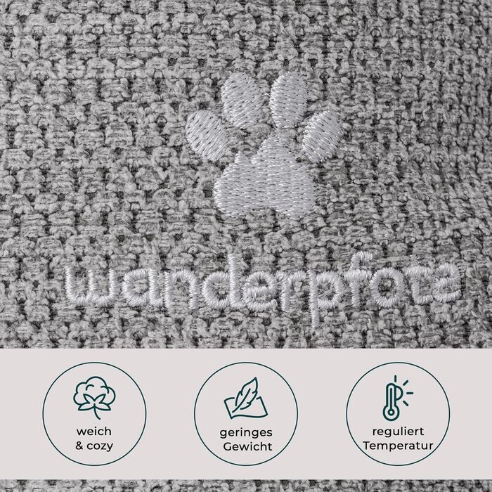 Ортопедичне лежанка для собак – подорожі, OekoTex та GSR сертифікат (M, кремовий)