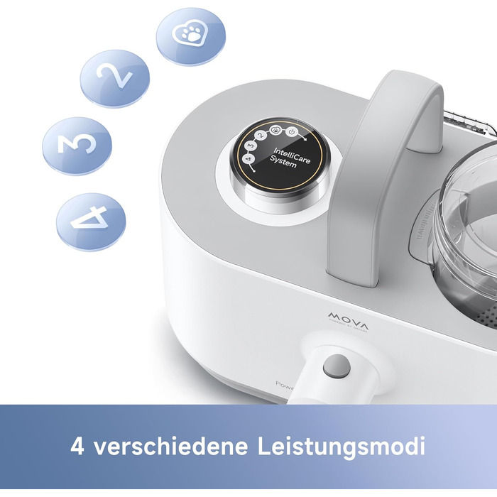 Пылесос для ухода за домашними животными Mova G1 Pro: 7-в-1, 4 уровня мощности, 11kPa, тихая работа