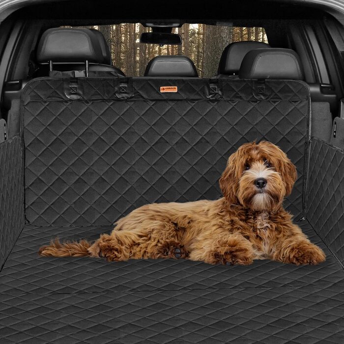 Захист для багажника автомобіля від бруду та подряпин для собак, водонепроникний, чорний, 174 x 190 см