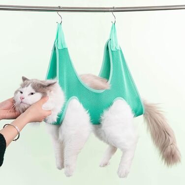 Набір для грумінгу домашніх тварин, гамак для грумінгу собак, маленький та середній розмір, червоний колір