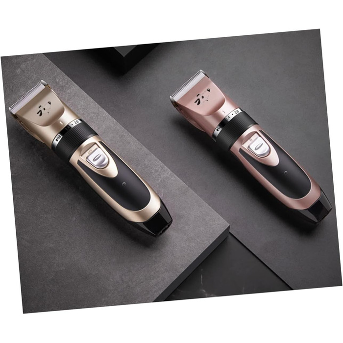 Електрична машинка для стрижки котів Supvox - набір для догляду за домашніми тваринами, рожеве золото