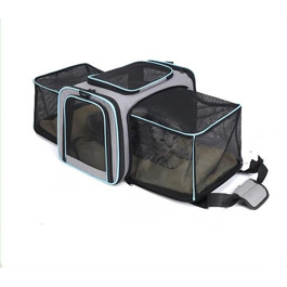 Транспортна сумка для котів та собак EBLIN, складна, до 8 кг, з регульованим ременем