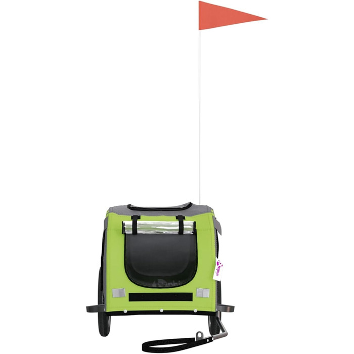 Причіп для велосипеда Gecheer для собак, оксфордська тканина та сталевий каркас, комфортний та міцний причіп для велосипеда для велопрогулянок та подорожей